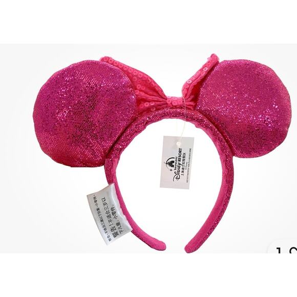 NWT Disney Parks Imagination Sequence 2019 Park Ears Headband Hot Pink NEW - Picture 2 of 7